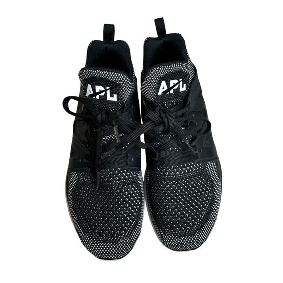 APL Women's Ascend Sneaker in Black / White - Picture 2 of 8